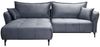 Ecksofa Schlafsofa Sofa VICTORIA Stoff Element Hellbeige Ottomane Links Bild 4