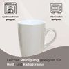 matches21 HOME & HOBBY Tasse Kaffeetassen 6er Set aus Keramik 340ml, Teetassen moderne Farben, 6-tlg, Keramik, Moderne Kaffeebecher Spülmaschinenfest & Mikrowellengeeignet Bild 3