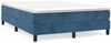 vidaXL Boxspringbettgestell Dunkelblau 140x190 cm Samt 3120770 Bild 2