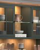 Furn. Design Buffet Stanton (Buffetschrank in Landhaus grün mit Eiche, 146 x 198 cm) inklusive Beleuchtung Bild 3