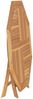 vidaXL Gartentisch Klappbar 110x110x75 cm Massivholz Teak 362617 Bild 5