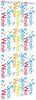 vidaXL Duschrollo mit Kassette 110x240 cm Stoffbreite 106 cm 4015035 Bild 3