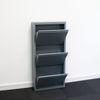 ebuy24 Schuhschrank Pisa Schuhschrank mit 6 Klappen/Türen in Metall gr Bild 2