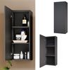 Badschrank Gloria Anthrazit 33 x 84 cm mit 2 Regalböden Vicco Bild 2