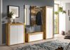 xonox. home Garderobe Jam X8BK6611 Garderobenschrank Schrank in Wotan Eiche Nb, weiß. ca. 64 x 191 x 35 cm Bild 5