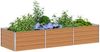 vidaXL Hochbeet Hellbraun 240 x 80 x 45 cm Verzinkter Stahl 42017335 Bild 3