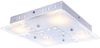 LED Deckenleuchte, Kristall, Glas, Alu, L 32 cm Bild 4