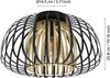 Eglo 99664 Deckenleuchte ENCINITOS E27 1X40W Stahl schwarz, gold H:26cm Ø:45cm dimmbar Bild 4