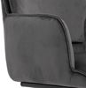 6er-Set Freischwinger HWC-N60, Esszimmerstuhl Küchenstuhl Stuhl, Stoff/Textil Öko-Tex ~ dunkelgrau Bild 5