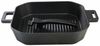 PROREGAL® Grillpfanne Gusseisenpfanne mit abnehmbaren Griff 29x29 cm Bild 3