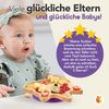 Kleinfuchs Kinderteller Bambus Einhorn Lila Bild 4