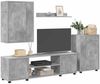 vidaXL TV-Schrankset Beton Grau Holzwerkstoff 3397899 Bild 3