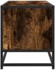 vidaXL TV-Schrank Räuchereiche 100x34,5x40 cm Holzwerkstoff und Metall 848816 Bild 5