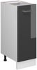 Küchenfront R-Line Anthrazit Hochglanz 29.6 x 71.3 cm Möbelfront für den Apothekerunterschrank Vicco Bild 5