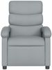 vidaXL Relaxsessel Hellgrau Stoff 371689 Bild 3