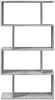 vidaXL Raumteiler-Bücherregal 4 Böden Betongrau 70x24x129 cm 858105 Bild 5