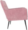 vidaXL Sessel Rosa 62x79x79 cm Samt 351407 Bild 4