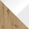 Schreibtisch Satton 10 (Farbe: Artisan Eiche / Weiß Hochglanz) Bild 5