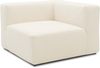 DOMO. collection Ecksessel 800013, Sessel, quadratisch mit gepolsterte Rückenlehne, Modul-Element, Sofa, Polsterecke, Eckcouch, Polstergarnitur 108 x 108 x 69 (BxTxH), natur Bild 2