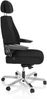 hjh OFFICE XXL Drehstuhl 24 HOURS I Stoff Schwarz Bild 3