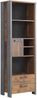 Regal >Celon< in Old Wood Vintage - 67x204,7x41,6cm (BxHxT) Bild 2