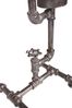 Solar-Leuchte CELLE - Stahl Antik-Silber 56,5x21x23cm | Gartenlampe Tischlampe Outdoor Leuchte Bild 2