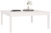 Couchtisch Weiß 100 x 100 x 40 cm Massivholz Kiefer [814290] Bild 5