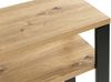Konsole >23967< in schwarz-eiche, MDF, Metall - 70x75x28cm (BxHxT) Bild 4