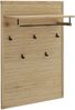 Garderoben-Set >ARAYA< (2-teilig) in Eiche teilmassiv - 79x195x40,5 (BxHxT) Bild 4