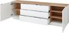 CORE TV-Sideboard in Weiß, Artisan Eiche Optik - Moderner Fernsehschrank mit Schubladen und viel Stauraum - 240 x 77 x 44 cm (B/H/T) Bild 4