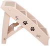 vidaXL Hundetreppe Klappbar Creme 62 x 40 x 49,5 cm Bild 4