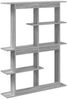 vidaXL Wandregal Grau Sonoma 102 x 20 x 130 cm Holzwerkstoff 8012057 Bild 5