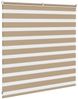 vidaXL Doppelrollo Sandbraun 150x100 cm Stoffbreite 145,9 cm Polyester 4014531 Bild 4