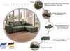 OTTO home Ecksofa Bella L-Form, B: 234 cm - OTTO. Verlässliche Qualität, Ecksofa,Schlaffunktion,Bonnelfederkern,Rückenkissen Bild 3