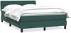 vidaXL Boxspringbett mit Matratze Dunkelgrün 160x210 cm Samt 3316506 Bild 2