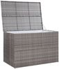 vidaXL Garden-Auflagenbox Grau 150x100x100 cm Poly Rattan 46467 Bild 4