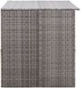 vidaXL Garden-Auflagenbox Grau 150x100x100 cm Poly Rattan 46467 Bild 5