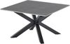 Couchtisch >Janin< in grau, schwarz, Keramik, Metall - 80x45x80cm (BxHxT) Bild 5