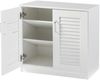Schuhschrank Løten 63x36x62 cm Weiß [en. casa] Bild 5