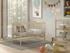 Babybett >Dino< in Buche Natur, Massivholz - 124,4x84,4x65,4cm (BxHxT) Bild 2