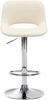 CLP 2er Set Barhocker Camden Kunstleder drehbar und höhenverstellbar,creme Metall in Chromoptik Bild 5