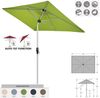 Doppler Active Auto Tilt 200 x 300 cm Sonnenschirm 5 Farben Mittelmastschirm 461437 820 Natur Bild 2