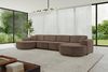 ALTDECOR Wohnlandschaft MARI-U2, Sofa Praktische Bequeme Funktionsecke Couch U-Form Eckcouch, Corner Sofa U-Form Vielseitige Sofa Wohnlandschaft Wohnzimmer Bild 2