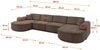 ALTDECOR Wohnlandschaft MARI-U2, Sofa Praktische Bequeme Funktionsecke Couch U-Form Eckcouch, Corner Sofa U-Form Vielseitige Sofa Wohnlandschaft Wohnzimmer Bild 3