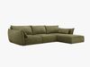 Micadoni Ecksofa Kaelle 4-Sitzer Rechts Chenille Over The Horizon Grün Bild 2