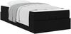 vidaXL Bettgestell mit Matratze 2 pcs Schwarz Stoff 3399461 Bild 3