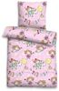 biberna Feinbiber Bettwäsche 0007244 EINHORN, rose, 1x 135x200 cm + 1x 80x80 cm Bild 4