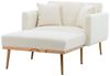 KLAM HOME Schlafsofa Modernes Schlafsofa Mit Verstellbarer Rückenlehne, Klappbarer Sessel Liegestuhl Für Wohnzimmer Und Schlafzimmer, Vielseitiger Relaxsessel Mit Abnehmbarem Bezug Bild 2