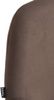 Barhocker DUBLIN - Braun, Samt, Weiß Barhocker mit Lehne Barstuhl Tresenhocker Tresenstuhl Kneipenhocker Kneipenstuhl Bild 4
