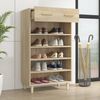 vidaXL Schuhschrank Sonoma-Eiche 60x35x105 cm Holzwerkstoff 812783 Bild 3